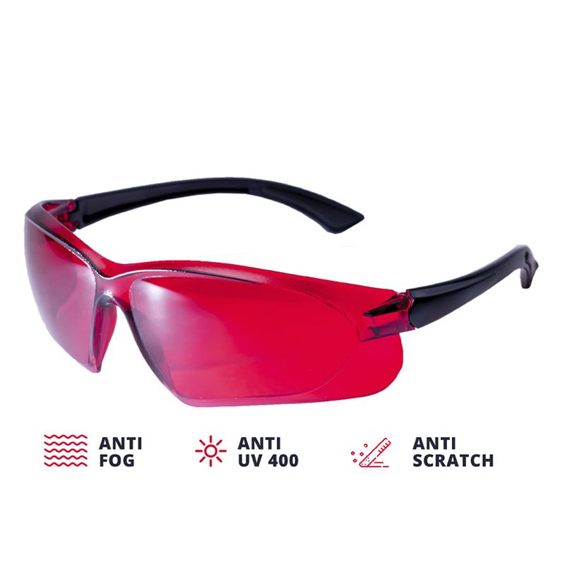 Лазерные очки для усиления видимости лазерного луча ADA VISOR RED laser glasses